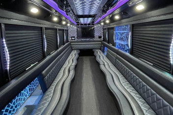 Clifton Party Bus Interior