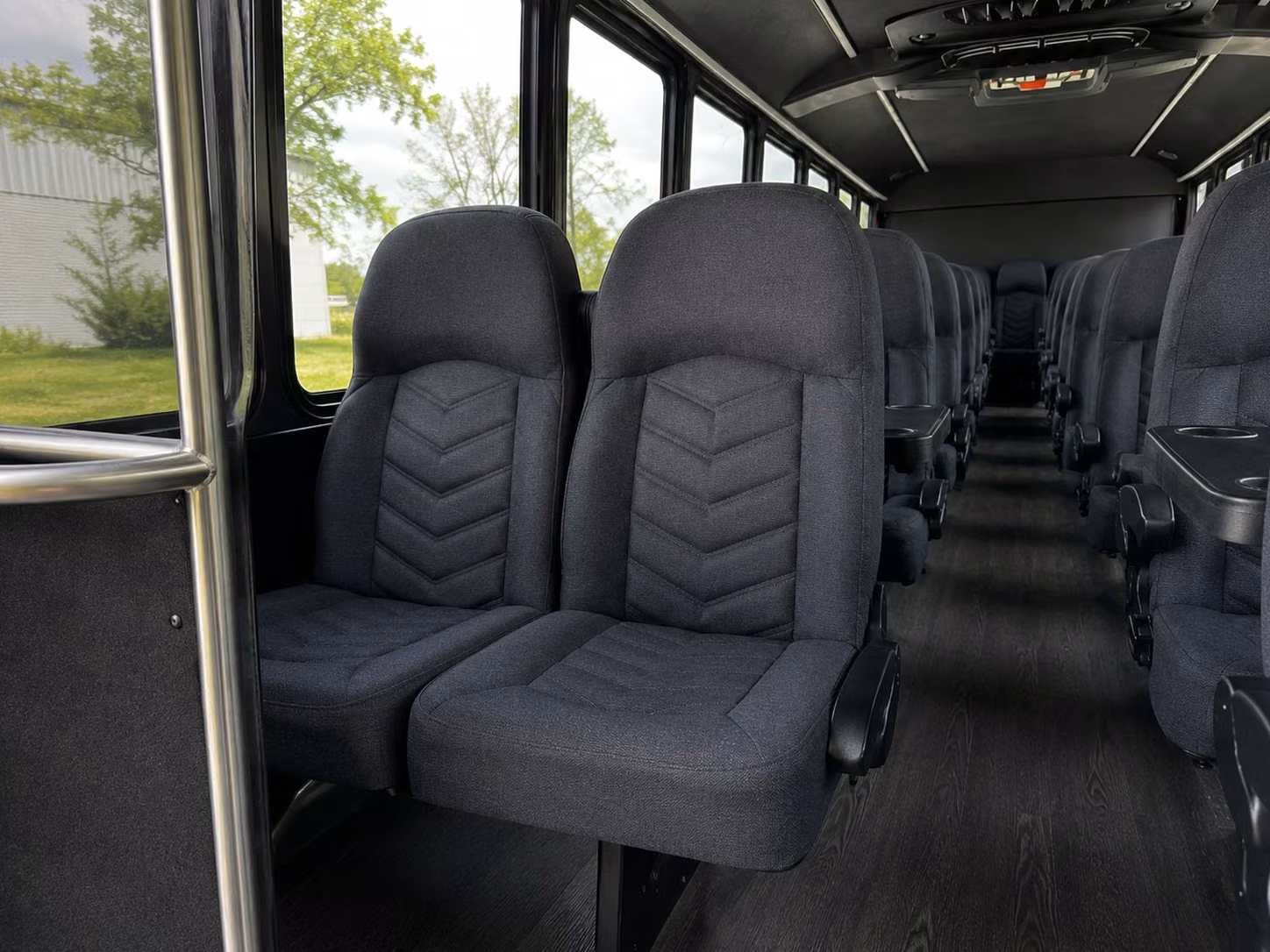 18 passenger minibus inside