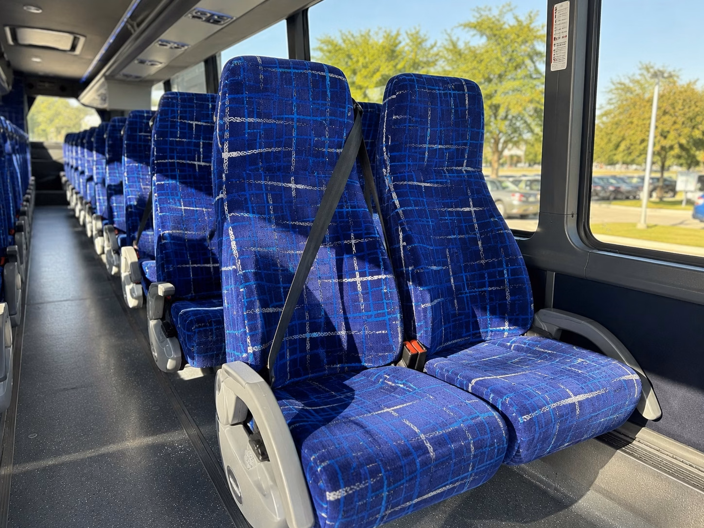 charter buses for clifton high school prom groups of 40 or more