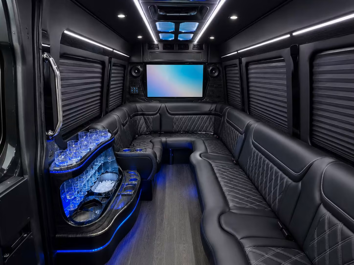 sports team and fan group transportation in clifton