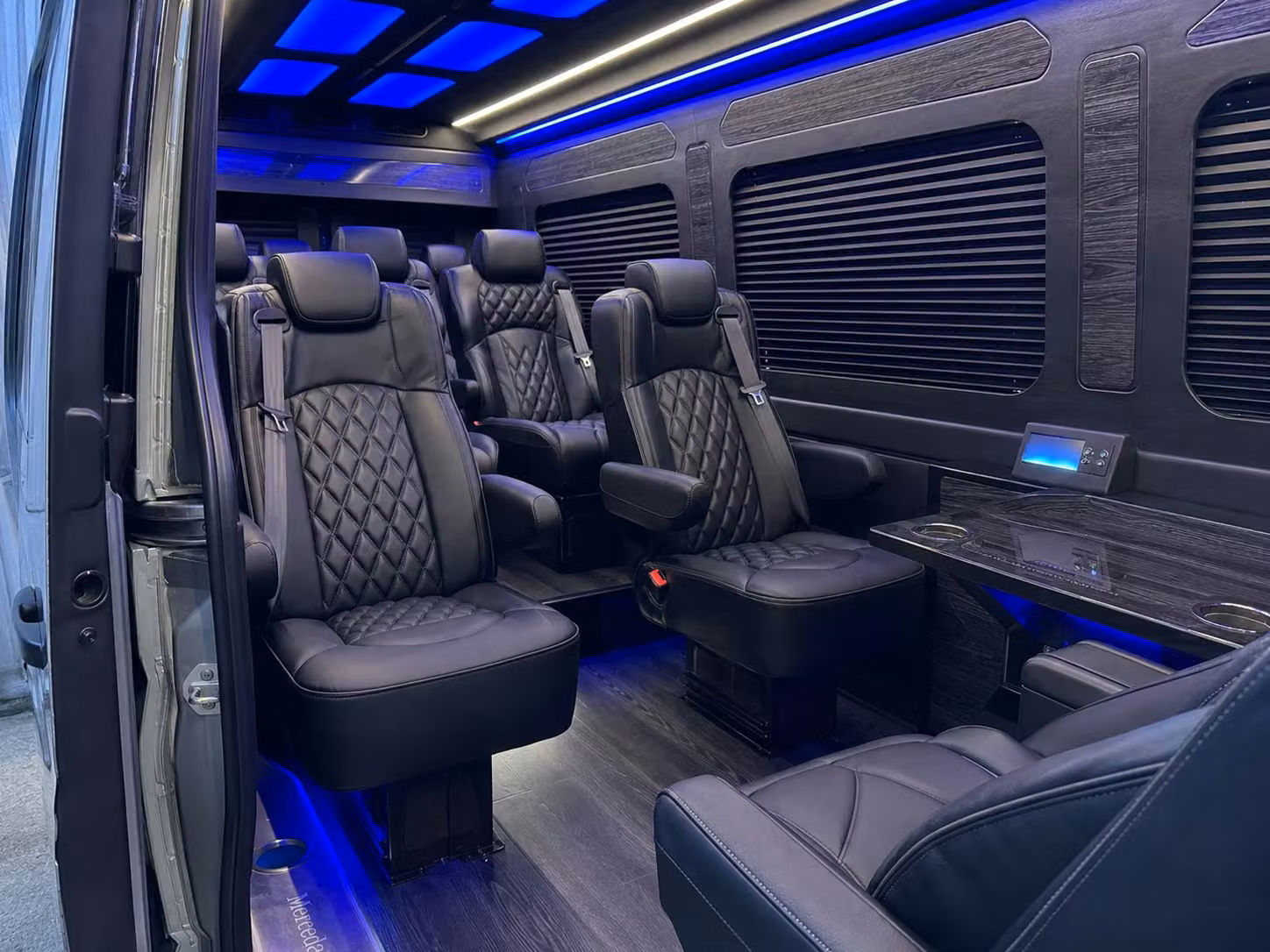 sprinter van transportation for groups and events across clifton