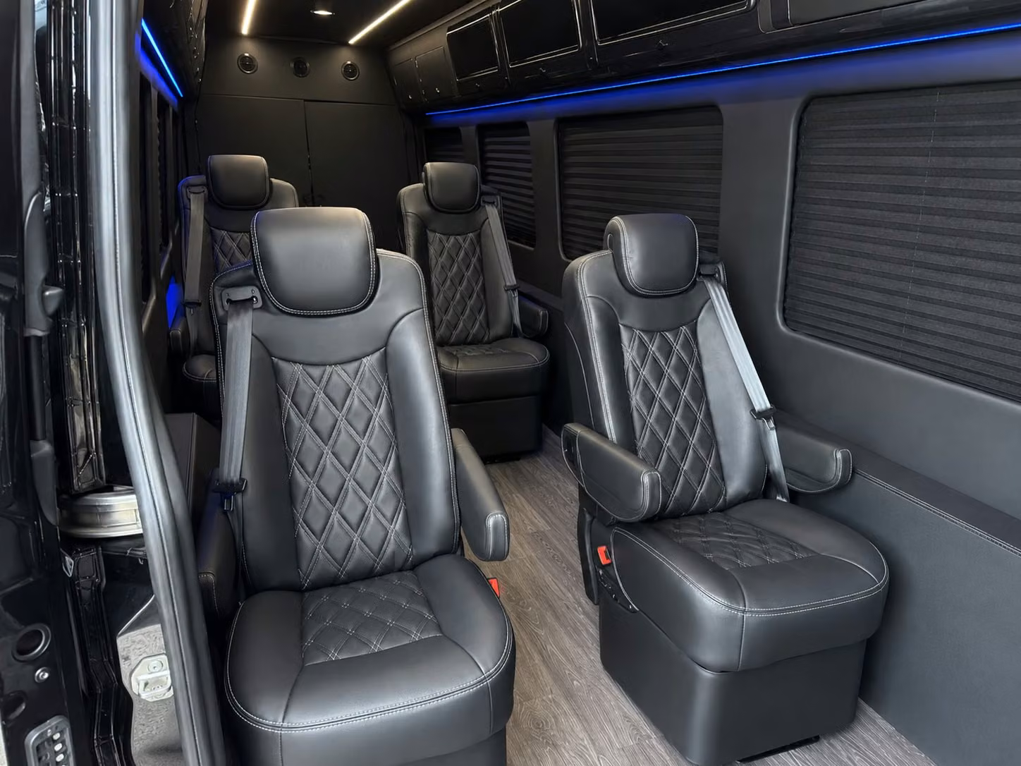 sprinter van with driver interior