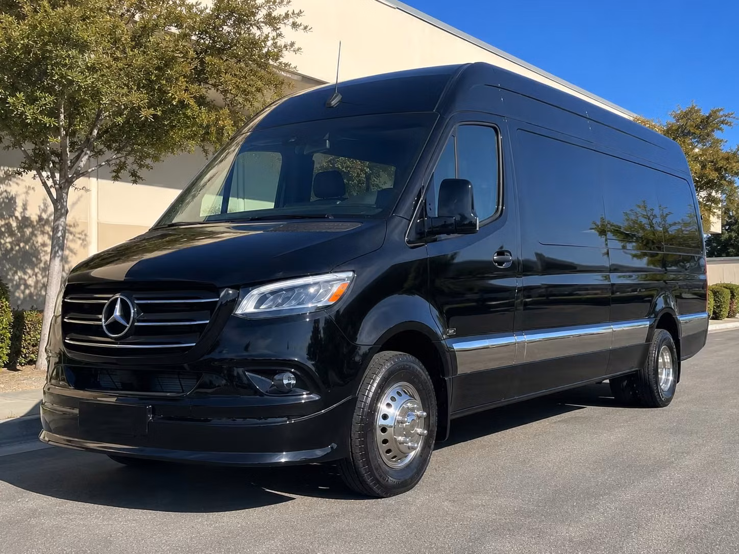 sprinter van with driver